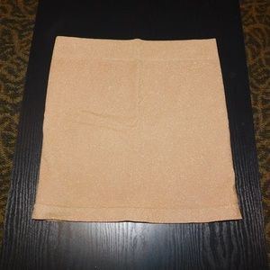 Gold No Boundaries Skirt